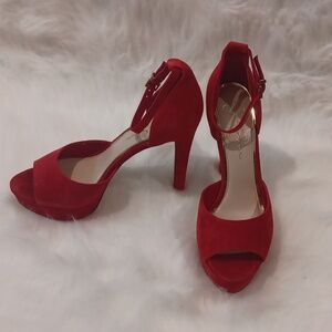 Jessica Simpson Beeya Two-Piece Platform Stilleto Sandals